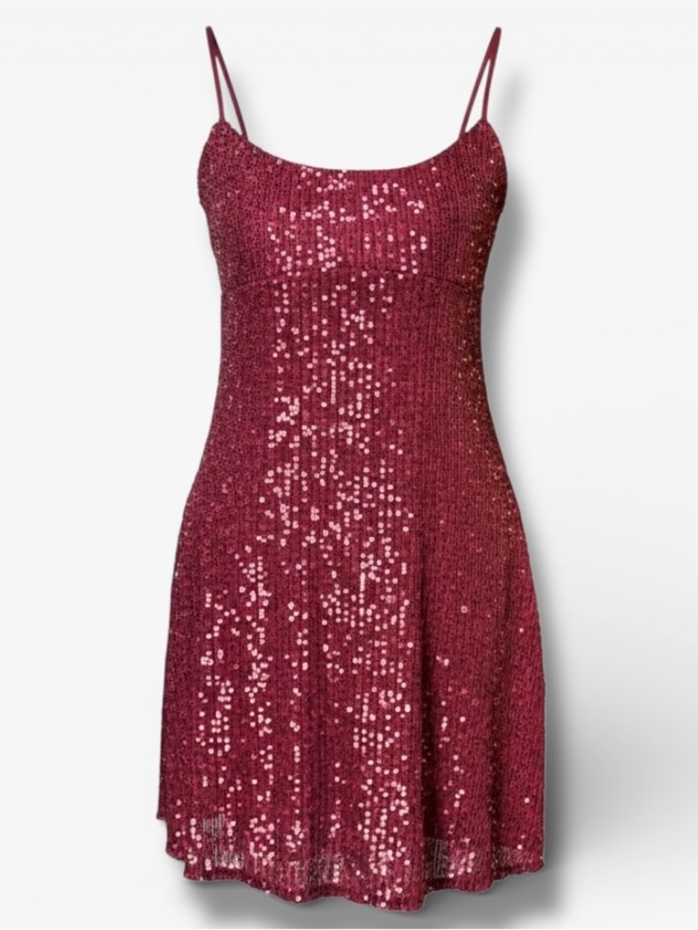NWT Altar’d State Dorothy Red Sequin Mini Dress Size M Homecoming